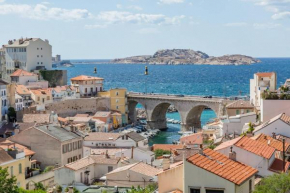 T2 SUPERBE VUE MER et Vallon Des Auffes